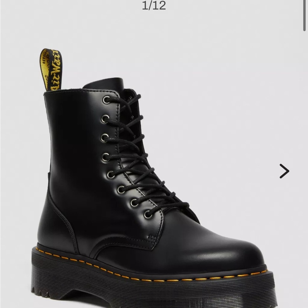 Dr. Martens Black Lace Up Boots